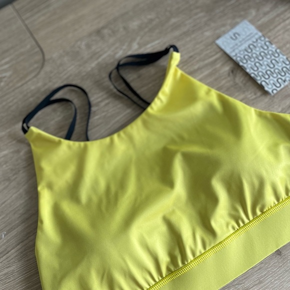 NWT Urban Savage Mccarren Sports Bra in Citrus & Black Size M - Picture 7 of 8
